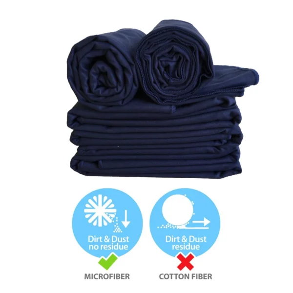 Beach Microfiber Dark Blue Quick-Drying Towels - Image 5