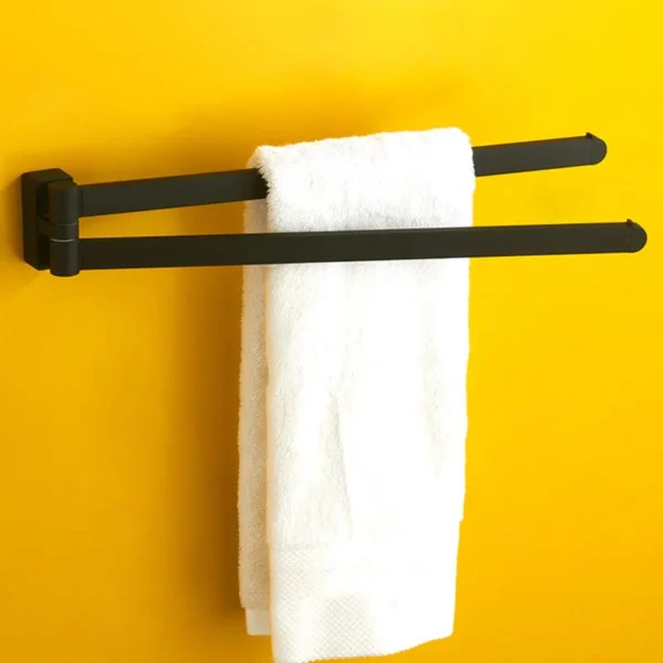 Swivel Towel Bar Movable Double Towel Rails