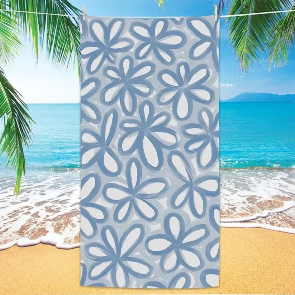 Summer Beach Towel Women Men Microfiber - Image 5